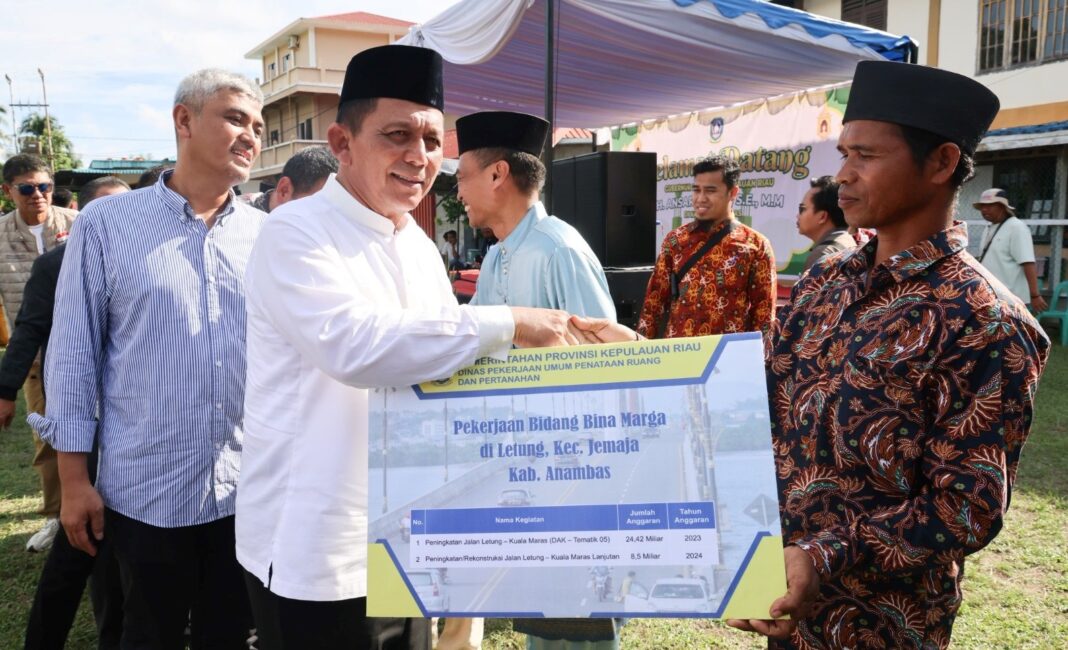 Pemprov Kepri Umumkan Daftar Proyek Jalan Tahun Ini