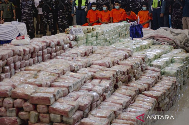 Pemusnahan Narkoba di Batam