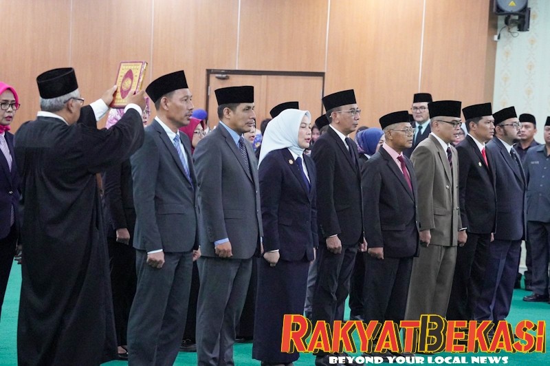 Sekda Kota Bekasi Lantik Kabid Baru