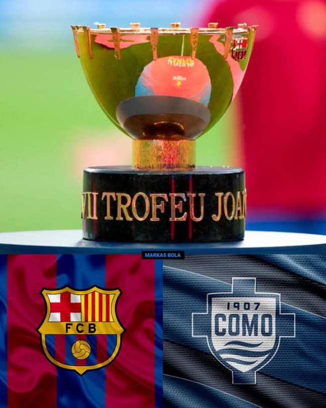 Barcelona Bantai Como dalam Trofi Joan Gamper