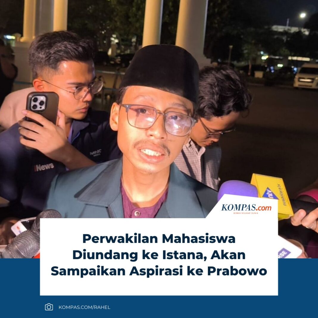 Perwakilan Mahasiswa Diundang ke Istana, Ketua BEM UGM: Saya Prihatin