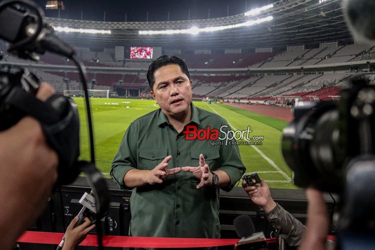 Erick Thohir Bantah Ikut Kombinasi Urusan Skandal Naturalisasi Malaysia dengan FIFA