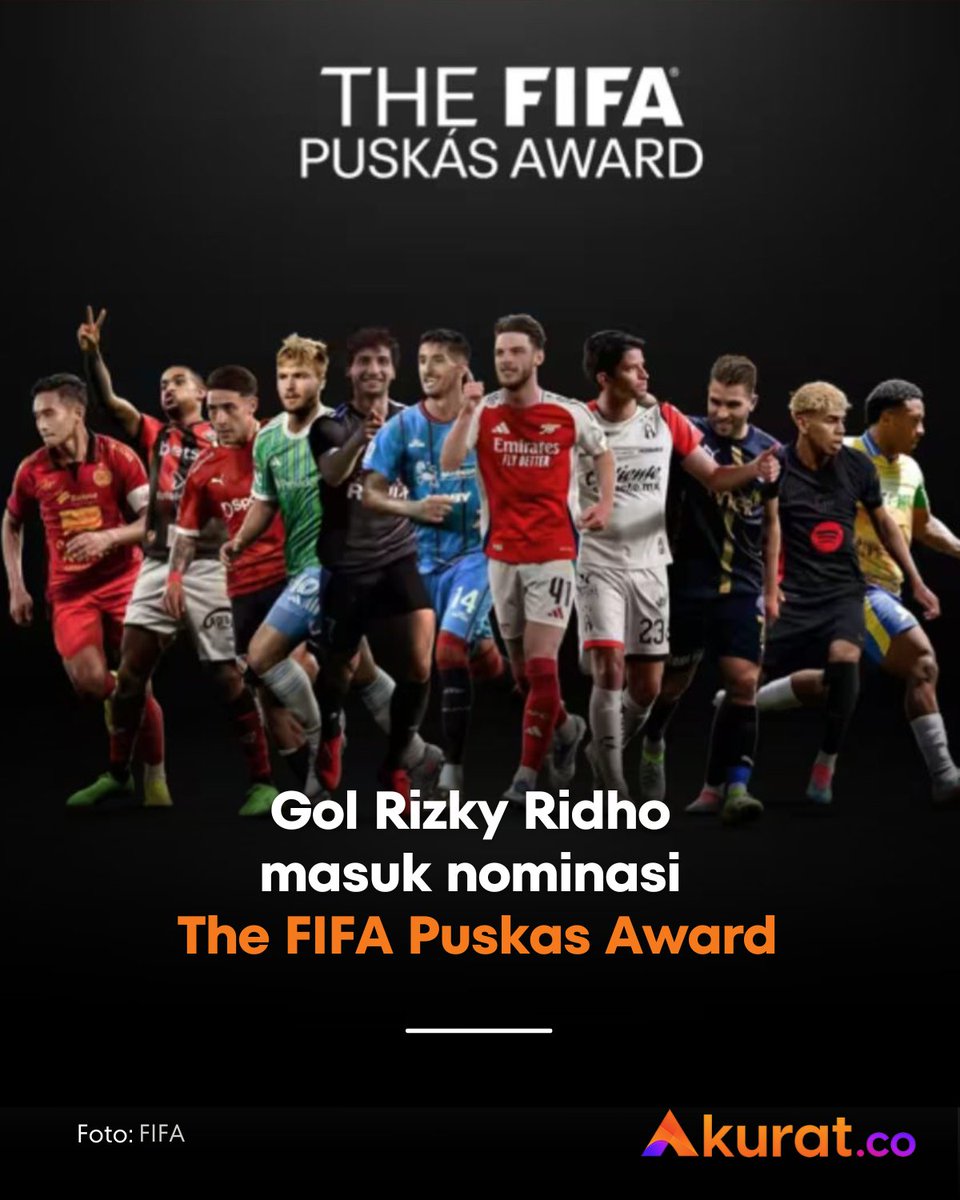 Kata-kata Pertama Rizky Ridho Usai Masuk Nominasi Puskas Award 2025