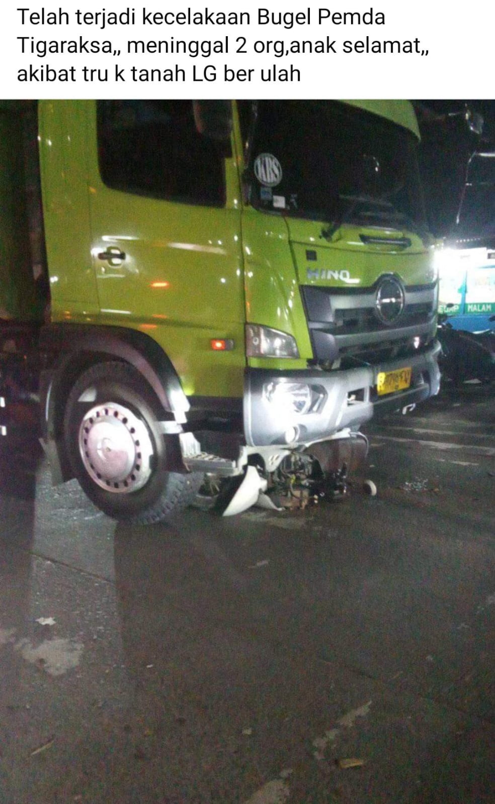 Mobil MBG Tabrak Siswa SDN Cilincing, Pihak Sekolah Hentikan Kegiatan Belajar dan Pulangkan Murid