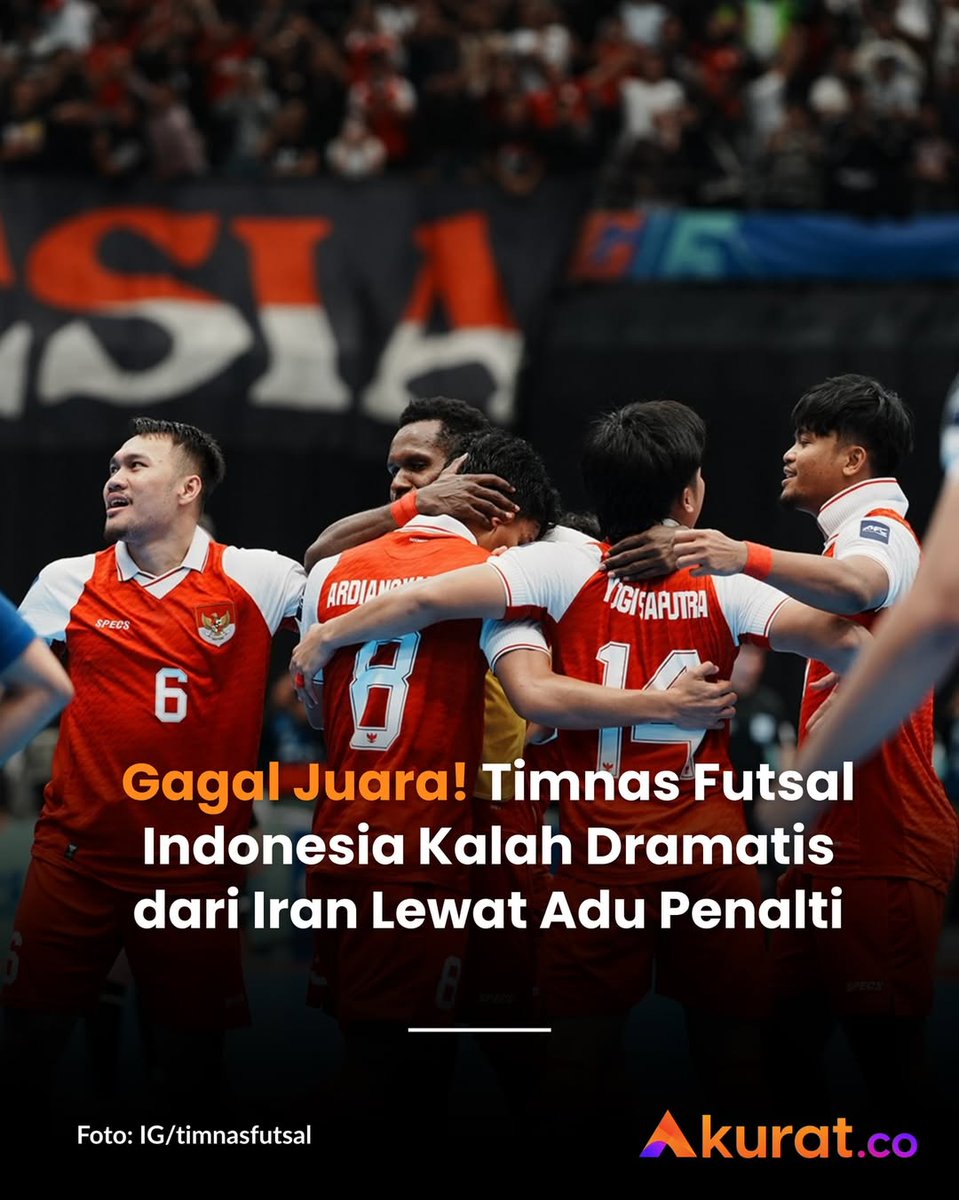 Indonesia di Piala Asia Futsal 2026: Tersingkir Lewat Adu Penalti